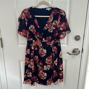 Size 8 Madewell floral dress new with tags
